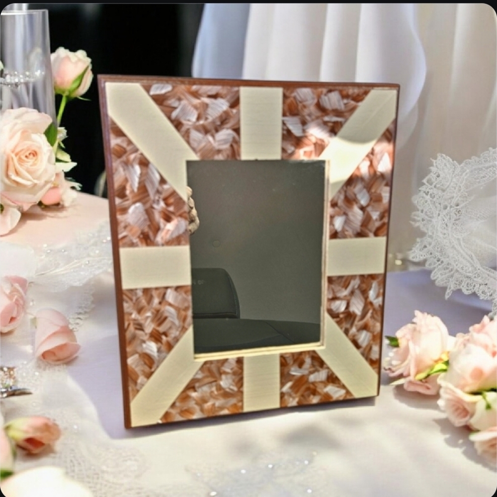 Mirror wooden 5-7 " 7 in 8-10"  wooden frame custom made